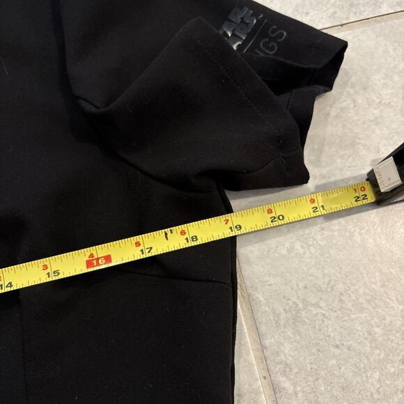 FIGS Star Wars Scrub Top Jogger Pants Set Black Limted Edition Workwear Women M - Picture 9 of 15